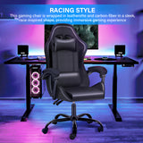 ZNTS YSSOA Racing Video Backrest and Seat Height Recliner Gaming Office High Back Computer Ergonomic W1134109351