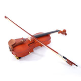 ZNTS GV101 4/4 Acoustic Matt Violin Case Bow Rosin Strings Shoulder Rest 42402082