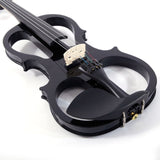 ZNTS 4/4 Electric Silent Violin Case Bow Rosin Headphone Connecting Line V-0 23832049