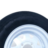 ZNTS 2x 5.30-12 Trailer Tires on 12" 4 Lug P811 1050 LBS Width:4" 04058041