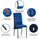 ZNTS Dining chair set for 4 45659462