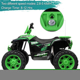 ZNTS LZ-9955 ALL Terrain Vehicle Dual Drive Battery 12V7AH*1 without Remote Control with Slow Start Green 96030764