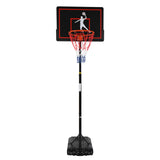 ZNTS PE Square Integrated Board 160-210cm Youth Basketball Hoop 90557462