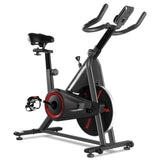 ZNTS Stationary Bike 4D Adjustment Seat Spin Exercise Bikes with Adjustable Feet 260lbs Capacity Exercise W1532103600