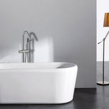 ZNTS Freestanding Bathtub Faucet with Hand Shower W1533124985