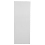 ZNTS 100 x 80 Household Application Door & Window Awnings Canopy White & Gray Bracket 26750828