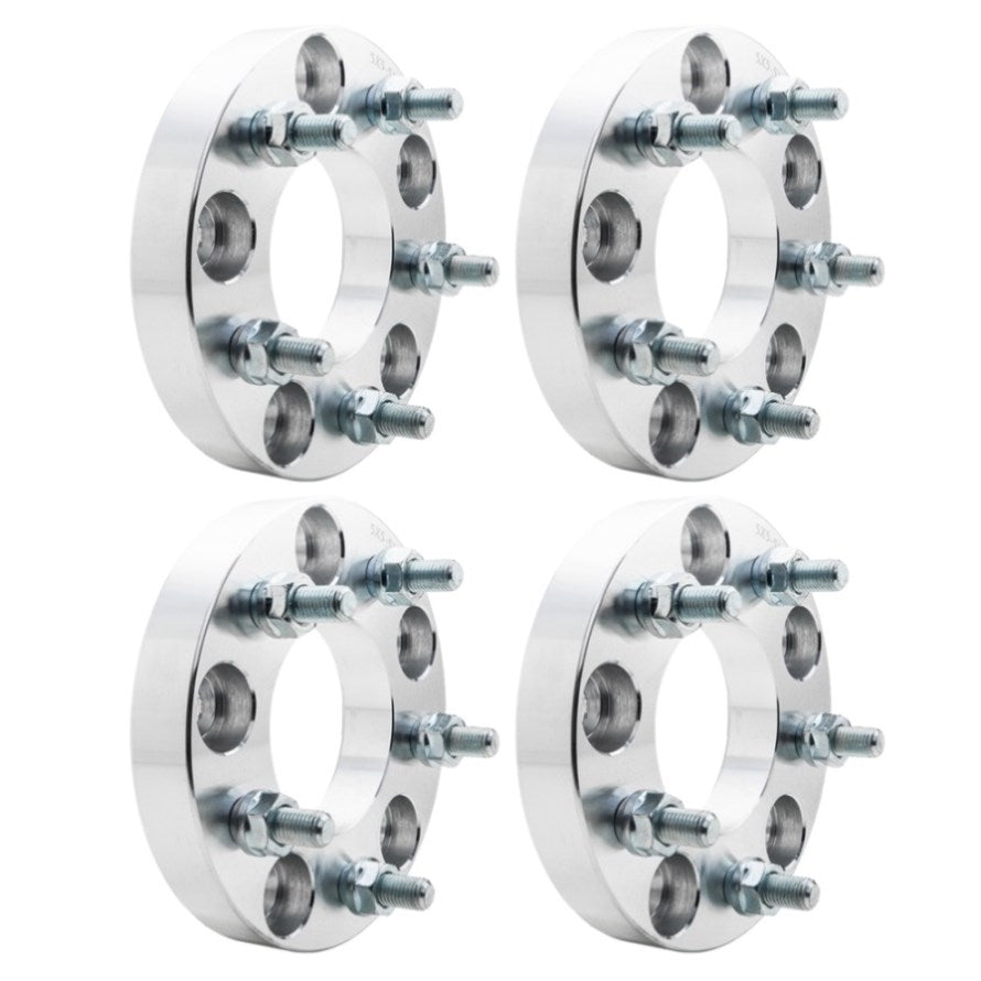 ZNTS 4Pcs 1" Wheel Spacers Adapters 5x5 to 5x4.75 12x1.5 For 1994-1997 Chevy Impala 22399231