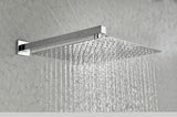 ZNTS Shower Set System Bathroom Luxury Rain Mixer Shower Combo Set Wall Mounted Rainfall Shower Head W92864179