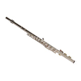 ZNTS Nickel Plated C Closed Hole Concert Band Flute with E Key 00240637