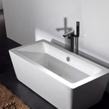 ZNTS Freestanding Bathtub Faucet with Hand Shower W1533125020