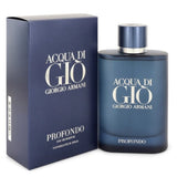 Acqua Di Gio Profondo by Giorgio Armani Eau De Parfum Spray 4.2 oz for Men FX-551096
