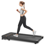Dropship Under Desk Walking Pad, Treadmill 8% Incline 2.5HP 280LBS