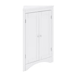 ZNTS sideboard cabinet,corner cabinet,Bathroom Floor Corner Cabinet with Doors and Shelves, Kitchen, W1781108563