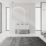 ZNTS 48 Inch Freestanding Bathroom Vanity With Resin Basin,48x18 W99951398