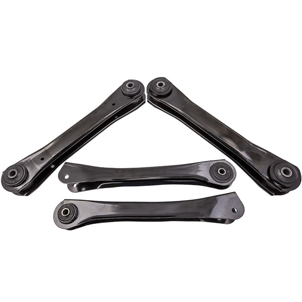 ZNTS 4 Pcs Front Upper & Lower Control Arm Assembly For Jeep Cherokee 1990-2001 07727561