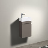 ZNTS Laura 16" Small Bathroom Vanity with Sink, Wall Mounted Bathroom Vanity for Modern Bathroom, W1865108924