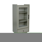 ZNTS Modern Bathroom Storage Cabinet & Floor Standing cabinet with Glass Door with Double Adjustable W1801109229