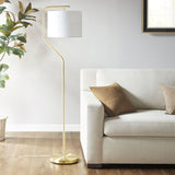 ZNTS Angular Arched Metal Floor Lamp B03595708