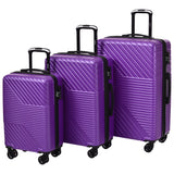 ZNTS Hardshell Luggage Sets 3 Piece double spinner 8 wheels Suitcase with TSA Lock Lightweight PP304127AAI