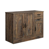ZNTS Modern Wood Buffet Sideboard with 2 doors&1 Storage and 2drawers -Entryway Serving Storage Cabinet W33137243