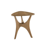 ZNTS Triangle Wood Side Table B03548449