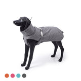 ZNTS New Style Dog Winter Jacket with Waterproof Warm Polyester Filling Fabric-（gray,size L） 45933562