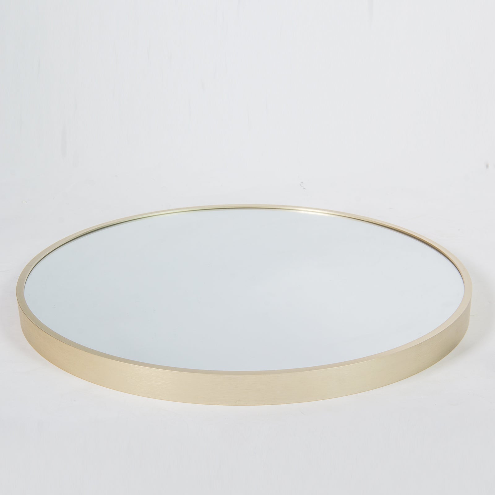 ZNTS 20" Wall Circle Mirror Bathroom, Matte Gold Round Mirror Wall, 20 inch Hanging Round Mirror 51845864