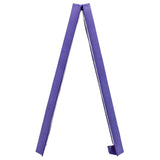 ZNTS 8 Feet Young Gymnasts Cheerleaders Training Folding Balance Beam Purple Plain Flannelette & Purple 19886924