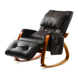 ZNTS MASSAGE Comfortable Relax Rocking Chair Brown W60739701