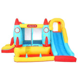 ZNTS 420D 840D Oxford cloth jump surface rocket with fan inflatable castle n001 85759430