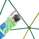 ZNTS Kids Climbing Dome Tower - 12 ft Jungle Gym Geometric Playground Dome Climber Monkey Bars Play MS292401AAF