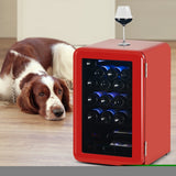 ZNTS Wine Cooler Countertop Freestanding Wine Cellars Compressor System Champagne Chiller Digital ES196570AAJ