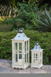 ZNTS Wooden Candle Lantern Decorative, Hurricane Lantern Holder Decor for Indoor Outdoor, Home Garden W2078131628