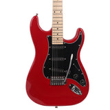 ZNTS ST Stylish Electric Guitar with Black Pickguard Red 07478467