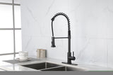 ZNTS Kitchen Faucet with Pull Out Spraye W92850230