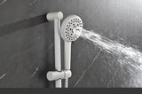 ZNTS Shower System with Shower Head, Hand Shower, Slide Bar, Bodysprays, Shower Arm, Hose, Valve Trim, W92864247