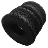 ZNTS 2x Front,Rear Lawn Mower Golf Cart Turf Tires Tubeless 18x8.50-8 P512 27477260