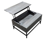 ZNTS T1105-05 Gray Lift Top Coffee Table B009140752