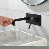 ZNTS Wall Mounted Bathroom Faucet NK0910