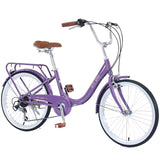 ZNTS 7 Speed, Steel Frame,Multiple Colors 22 Inch Girls Bicycle W1019124790
