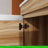 ZNTS 24" Freestanding Bathroom Vanity With Doors and Drawer W99994441