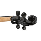 ZNTS New 3/4 Acoustic Violin Case Bow Rosin Black 59680382