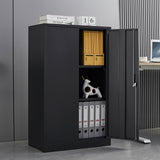 ZNTS Metal Storage Cabinet with Locking Doors and Adjustable Shelf, Filing Storage Cabinet , W124747827