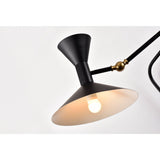 ZNTS Aryana Wall Lamp CL1285-BLACK