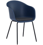 ZNTS Colleen Dining Armchair - Midnight Blue 241186