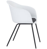 ZNTS Colleen Dining Armchair - White 241184