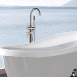 ZNTS Freestanding Bathtub Faucet with Hand Shower W1533125023