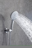 ZNTS Tub Shower Faucets Sets Complete Bathtub Faucet Set Brushed Nickel Bathtub Shower System with Tub D96203CP