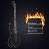 ZNTS Flame Shaped H-H Pickup Electric Guitar Kit with 20W Electric Guitar 18532472