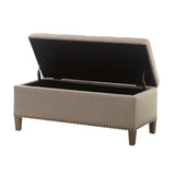 ZNTS Tufted Top Soft Close Storage Bench B03548308